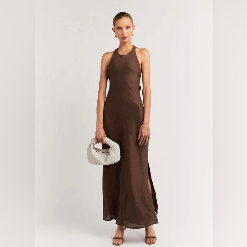 dress DISSH, brown, EU42/US10